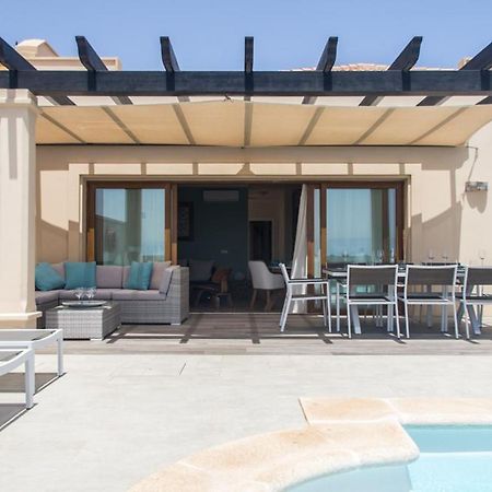 Luxurious Villa With Amazing Sea View And Pool Caleta De Fuste Exterior photo