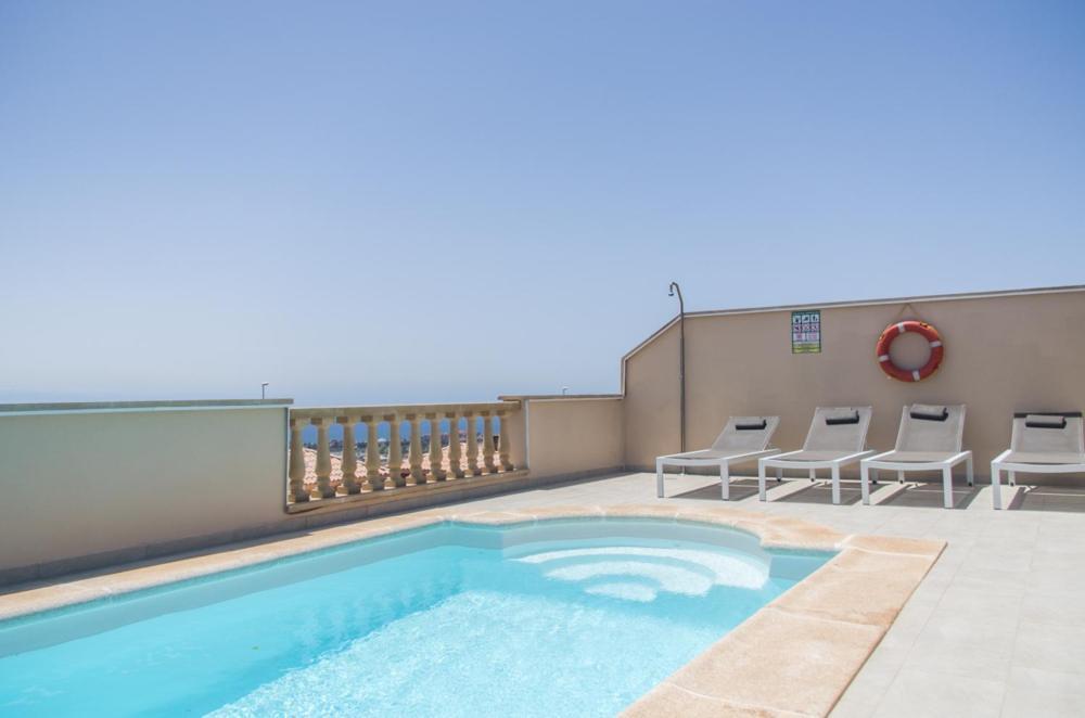 Luxurious Villa With Amazing Sea View And Pool Caleta De Fuste Exterior photo